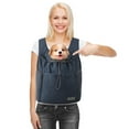 thumbnail image 2 of Pet Carrier Backpack For Dogs And Cats - Breathable Adjustable Front Pet Backpack With Shoulder Straps, Safe Front - Facing Design - Daily Use, Outdoor Adventures, Travel, Navy, 2 of 6