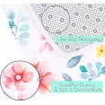 thumbnail image 5 of Pink Flower Bathroom Rug,Floral Bathroom Mat, Super Soft and Absorbent Shaggy Plush Flower Bathroom Rugs, Thicken Bathroom Rug, Non-Slip Bathroom Rug, Machine Wash and Dry, 24''''X16'''', 5 of 6