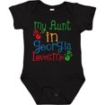 thumbnail image 3 of Inktastic My Aunt in Georgia Loves Me Boys or Girls Baby Bodysuit, 3 of 5