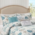 thumbnail image 3 of Gracie Mills Koreen 6-Piece Coastal Escape Cotton Sateen Bedding Ensemble GRACE-3111, 3 of 5