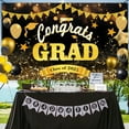 thumbnail image 6 of under $1 PEONAVET Congrats Graduation Backdrop, Class of 2025 Photography Background, 70.87x43.31 In Fabric Graduation Decoration for Prom Party, 6 of 6