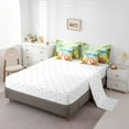 thumbnail image 3 of Erosebridal Sea Surfing Starfish Bedding Sets Twin Size,Ocean Beach Comforter Sets with Sheets,Teenager Bedroom Decor,Breathable,7pcs, 3 of 6