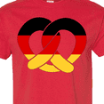 thumbnail image 4 of Inktastic German Flag in Pretzel Shape T-Shirt, 4 of 5