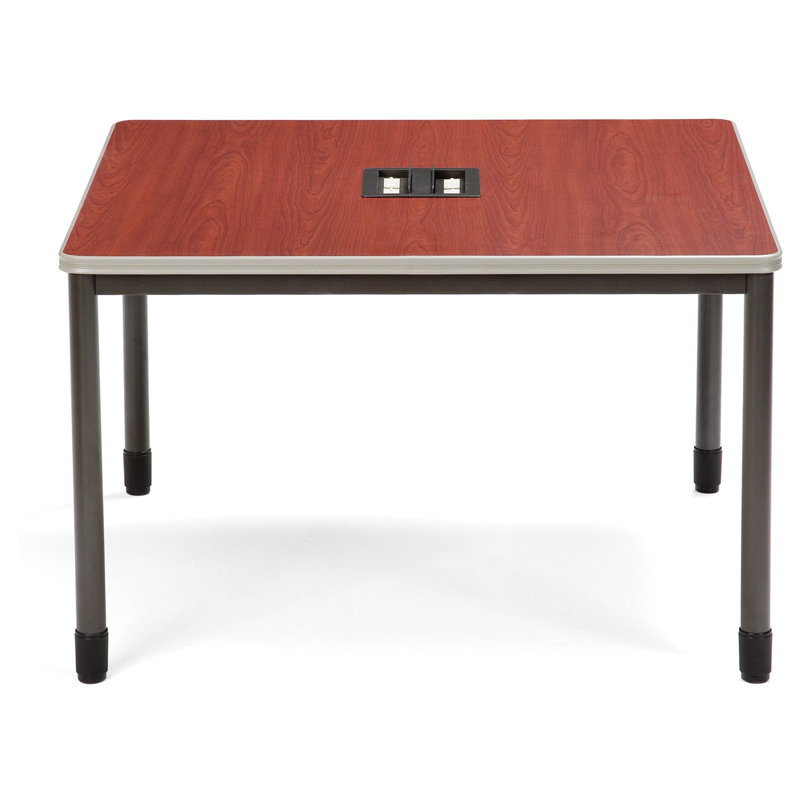 OFM Mesa Series Model 66248 Media Terminal and Workstation Desk, Cherry