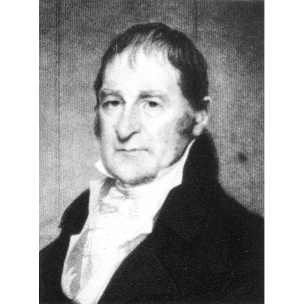 Moses Brown (17381836) Namerican Textile Manufacturer Engraving By HW