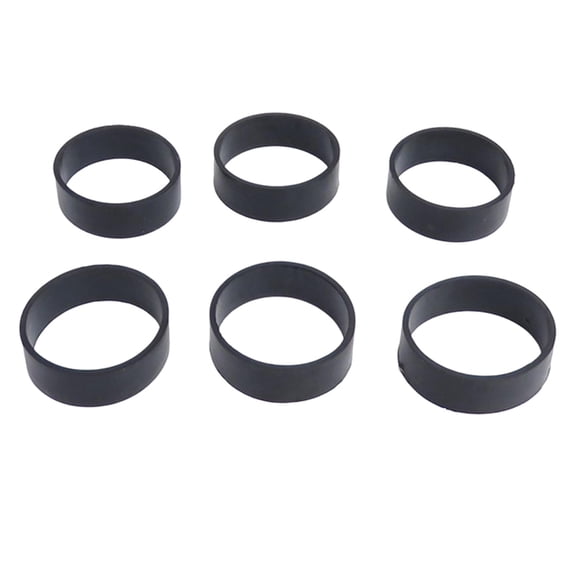 6x Rubber Fixing Band for Diving Webbing Backpack Harness Dive Weight Belt