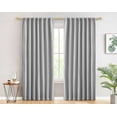 thumbnail image 2 of Curtain Rod 48 to 84 Inch,  Heavy Duty Curtain Rods for Windows, Telescoping Single Drapery Rod with Netted Texture Finials, Antique Gold, 2 of 6