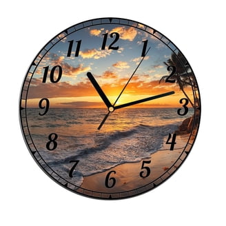 SKILCRAFT, NSN4919814, Atomic Slimline Wall Clock, 1 - Walmart.com
