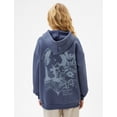 thumbnail image 4 of Hooded Sweatshirt Back Printed Music Themed Relax Cut Cotton Blend, 4 of 6