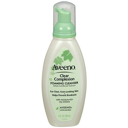 - AVEENO Active Naturals Clear Complexion Foaming Cleanser 6 oz Each