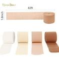 thumbnail image 3 of Wedding Party Decorations, 8 Rolls Creamy White Crepe Paper Streamers for Boho Wedding, Engagement, Baby Bridal Showers Party Supplies, Birthday, 82 ft Long$$Art & Craft, 3 of 8