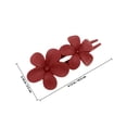 thumbnail image 2 of Raindrops 10Ud Accesorios Para El Con Simple Y En Color Vino Para Uso Diario, 2 of 8