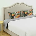 thumbnail image 3 of Yayeee Pillowcase Standard Size Set of 2 Satin Wrinkle Resistant Pillow Case, Vibrant Oranges, 3 of 8