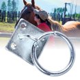 thumbnail image 4 of Tie Ring Plate, Horse Hitch Ring Metal Wall Mount  For Stable, 4 of 6