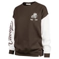 thumbnail image 2 of Women's '47  Brown Cleveland Browns Double Header Rise Andie Pullover Sweatshirt, 2 of 3