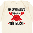 thumbnail image 4 of Inktastic My Grandparents Love Me Boys or Girls Long Sleeve Baby Bodysuit, 4 of 5