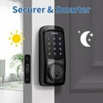 Revolo Keyless Entry Door Lock with Touchscreen Keypads, Electronic Keypad Deadbolt for Front