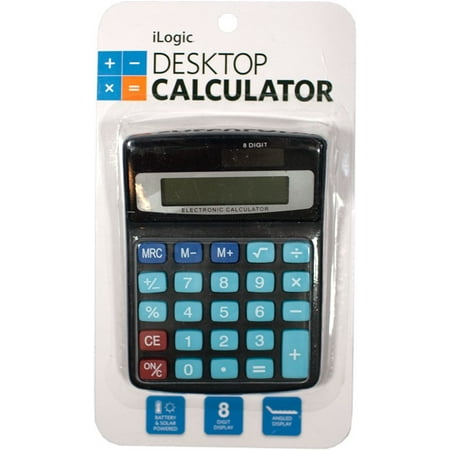 8-Digit Solar Calculator, Desktop Calculator, iLogic, Calculator, Best Brands, Solar (Best Recipe Calorie Calculator)