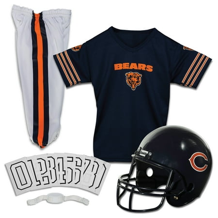 Franklin Sports NFL Chicago Bears Youth Licensed Deluxe Uniform Set, Medium