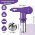 thumbnail image 2 of Reversible Spray Tip Nozzles Paint Spray Tips Airless Sprayer Nozzles Sprayer Parts(5 Pcs, 213, 315, 2 of 5