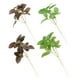 thumbnail image 5 of RomaMX 4pcs planta verde artificial Falso verde hojas de hojas para decoración (verde claro), 5 of 8
