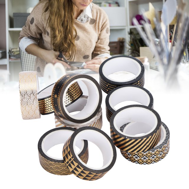 Print Decorative Tape, Without Leaving Any Durable Easy To Use, DIY Paper Tape, For Home
