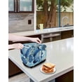 thumbnail image 4 of Fsddascl Summer Ocean Blue Small Toaster Cover 2 Slice, Kitchen Appliance Covers, Coastal Watercolor Fish Coral Toaster Oven Cover with Loop, Bread Machine Cover Polyester Dust Cover Protection, 4 of 5