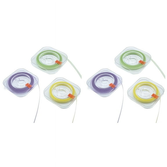 6-Pack Dental Polishing Strips Set, Teeth Grinding Sanding Tools, 4mm Width, 20μm/30μm/50μm Tooth Polish Strips