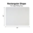 thumbnail image 5 of Staples Carpet Chair Mat 46" x 60'' Flat-Pile Clear (20233-CC), 5 of 6