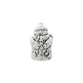thumbnail image 3 of Snowman Charm .925 Sterling Silver Antique Reflection Beads, 3 of 5
