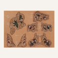 thumbnail image 1 of MakerAid® Corner Designs #2 Motif Réutilisable Facile à Tracer, 1 of 3