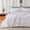 White, variant on Joyfy Tufted Queen Comforter Set, 3 Pieces White Boho Queen Bedding Set with 1 Boho Flower Comforter and 2 Pillow Shams, Bed in a Bag for All Seasons