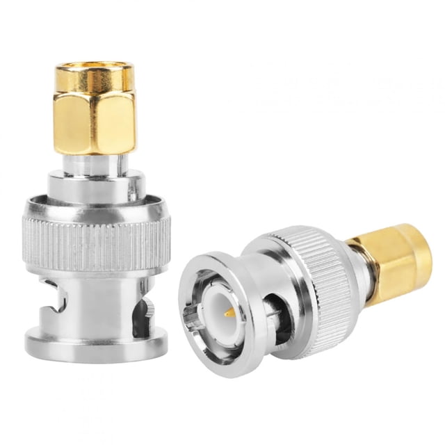 Adaptador de conector, conector macho BNC macho de 2 piezas Conector SMA Solución innovadora VoborMX herramienta