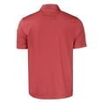 thumbnail image 3 of Men's Cutter & Buck Red Santa Clara Broncos Pike Eco Tonal Geo Print Stretch Recycled Polo, 3 of 3