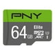 thumbnail image 1 of Tarjeta de memoria PNY Elite microSDXC 64GB Class 10 U1 - 100MB/s, 1 of 7