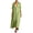 Green, variant on Noric Women's Cotton Summer Shirt Dresses Button Down Roll Tab Sleeves Collared Casual Blocked Color A Line Maxi Dresses