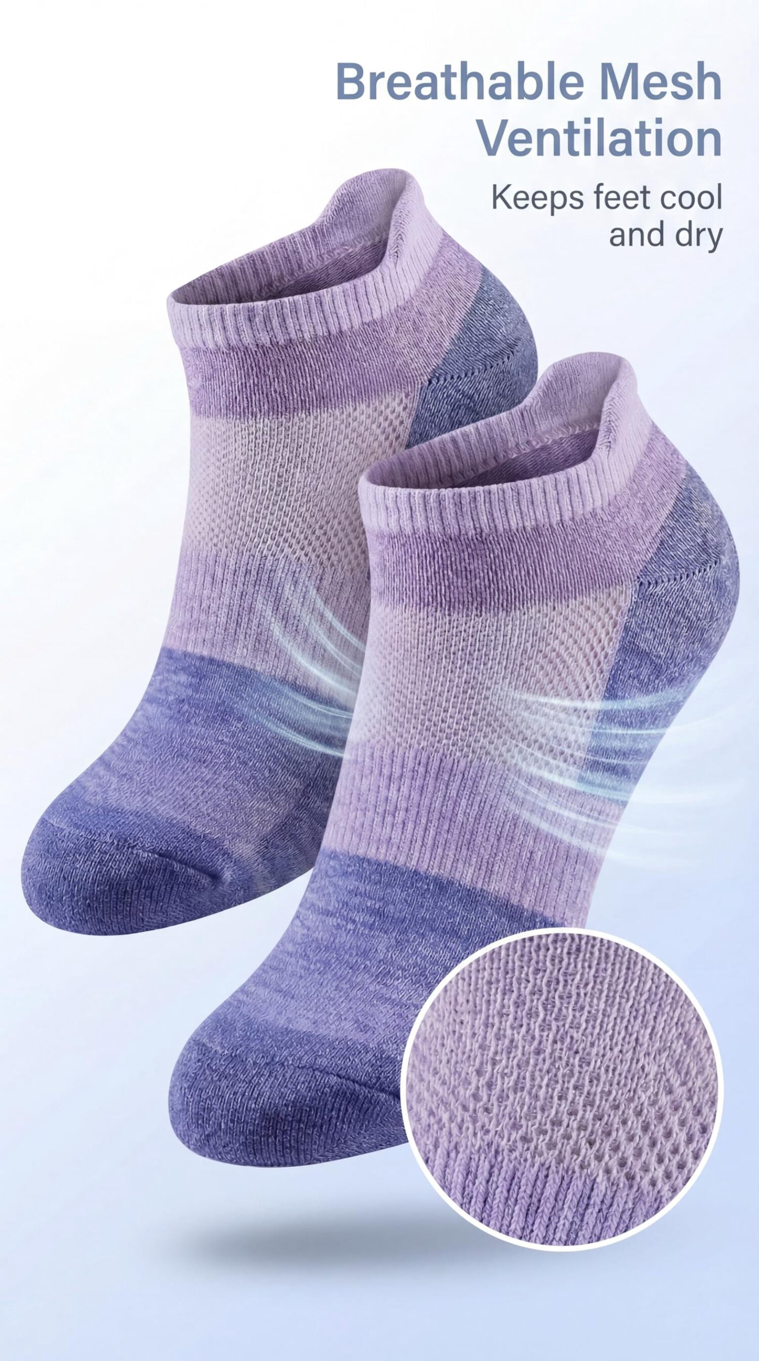 Tipi Toe Women's Performance Low-Cut Running Socks 12-Pair Set
