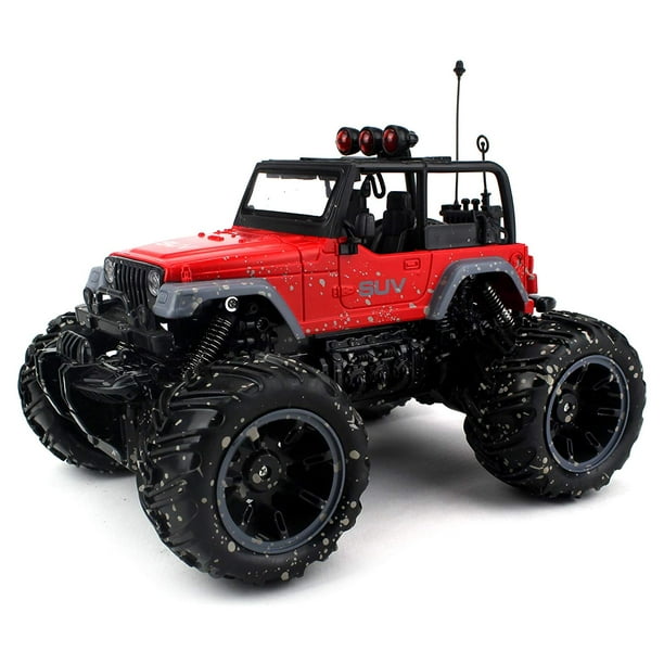 remote control car in mud
