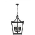 thumbnail image 3 of Capital Lighting 9552 Stanton 6 Light 17" Wide Taper Candle Chandelier - Black, 3 of 8