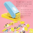 thumbnail image 4 of CHUANK DIY Jigsaw Punch for Crafting - Perfect for Precise Cuts and Creative Projects  Puzzle Punch for Scrapbooking Festival Paper Greeting Card DIY Albums Photos, 4 of 5
