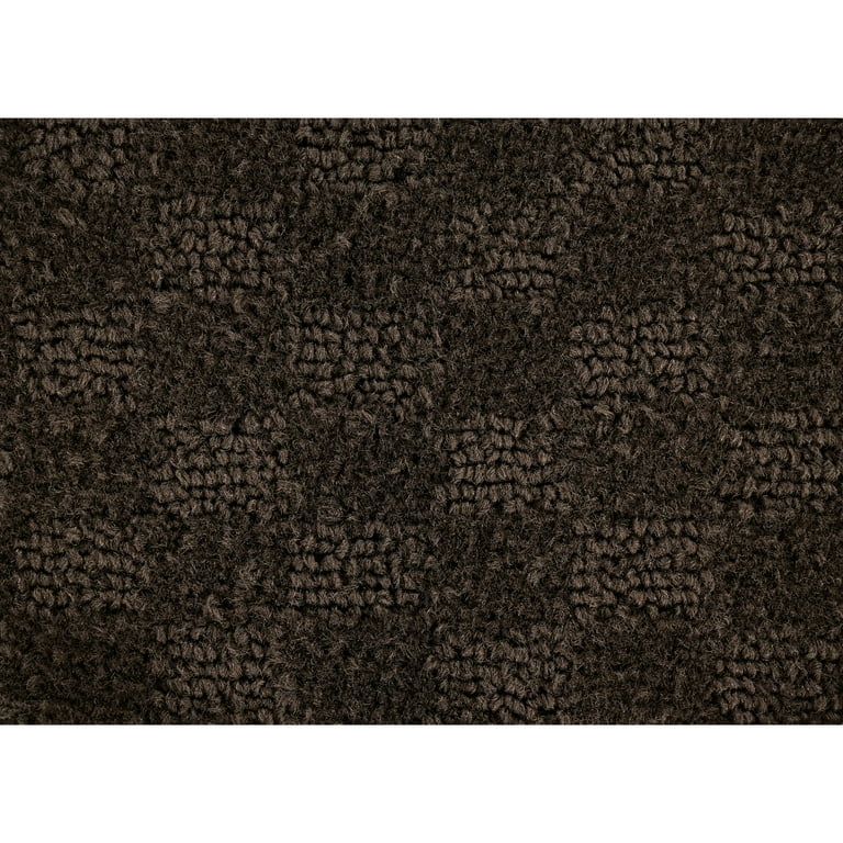 Medallion Mocha Indoor Runner Rug, 3'x12' photo 3