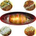 thumbnail image 3 of QUETO 4 Pièces Sac Pomme de Terre Micro Onde, Sacs de Cuisson Micro-Ondes pour Pommes de Terre Lavable Réutilisable Microwave Potato Pouch Sac de Pommes de Terre Parfait en SeulemParent, 3 of 7