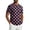 Red, variant on Men's America 250 Shirt America 250 Anniversary Short Sleeved Tops Casual Crew Neck Tshirt