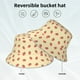 thumbnail image 2 of Fotbe Strawberries Sombrero Tipo Pescador con Estampado – Sombrero de Sol de Algodón de Moda para Playa, Golf, Pesca, 2 of 6