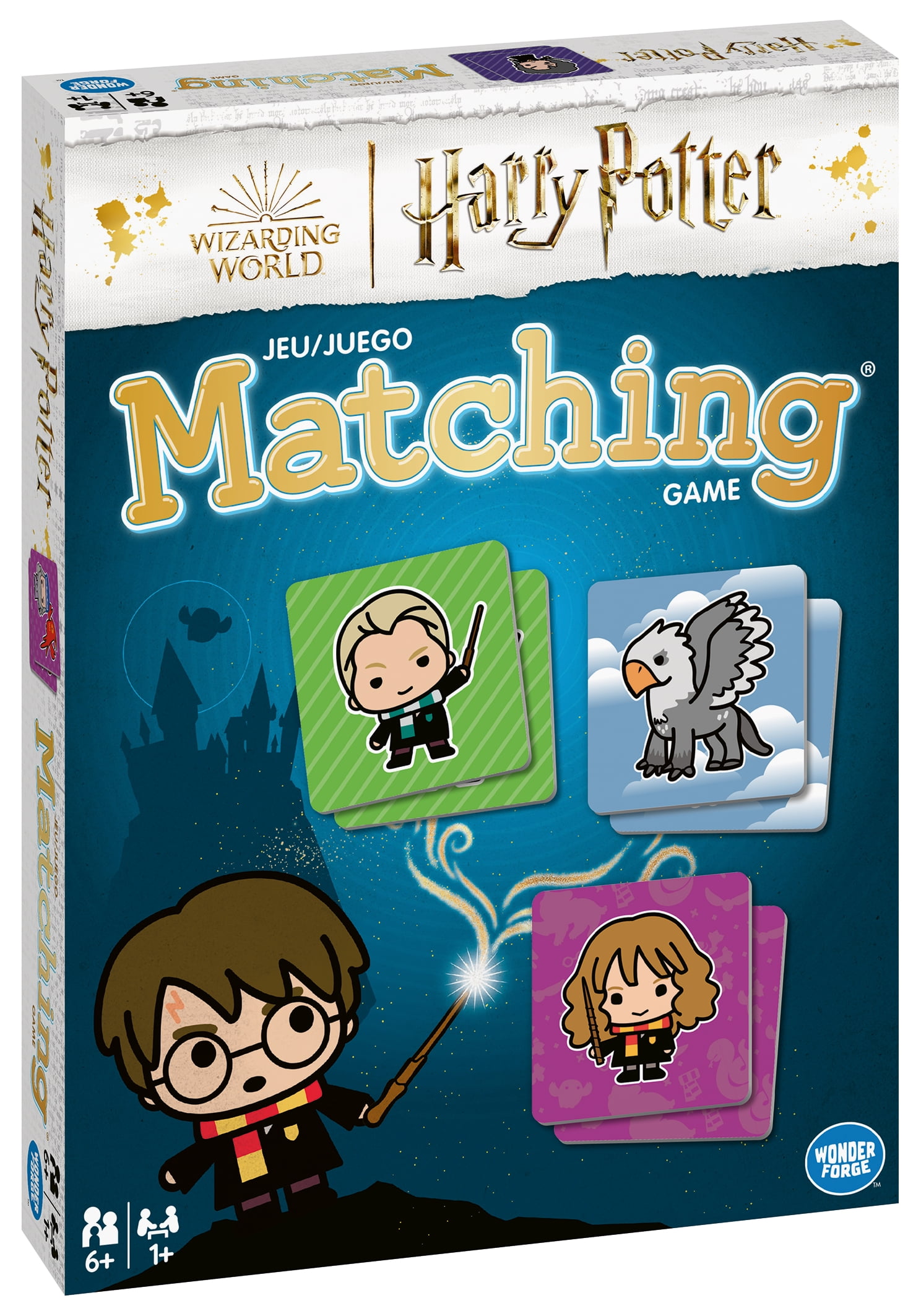 Wonder Forge Harry Potter Matching Game for Girls & Boys Ages 3 and up - a Fun and Fast Memory Game