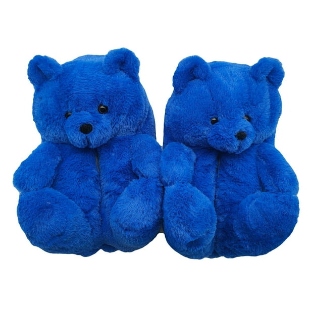 Teddy bear hotsell slippers walmart