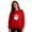 *5-Red, variant on VBVC Unisex Plus Size Christmas Light Sweatshirt,Ladies Christmas Reindeer Pullover,Xmas Holiday Party Top For Men,Red,Size S