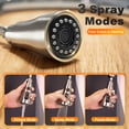 thumbnail image 6 of Sunrinx Motion Sensor Kitchen Faucet Touchless Pull Down Sprayer Brushed Nickel, Deck Plate, 6 of 12
