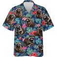 thumbnail image 4 of Camisas hawaianas de verano, camisas divertidas con estampado 3D, camisas casuales de moda para hombres y mujeres, blusa de manga corta con un solo pecho, ropa para hombres, 4 of 5