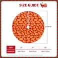 thumbnail image 2 of Sikiie A Big Hot Dog Nativity Christmas Tree Skirt, Jesus Christian Winter Holiday Tree Mat Decoration(30-48IN)36", 2 of 6